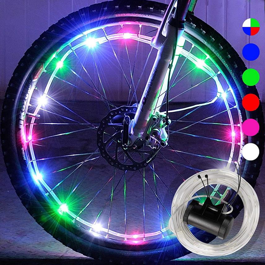 Top Quality RGB Colorful LED Bike Cycling Wheel Spoke Light