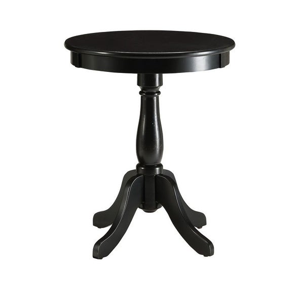 Side Table Round Table Wood End Table Coffee Table for Living Room