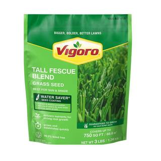 Vigoro 3 lbs. Tall Fescue Grass Seed Blend with Water Saver Seed Coating 25684