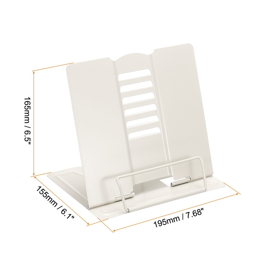 A5 Book Stand  Iron Adjustable Foldable Desktop Book Display Holder