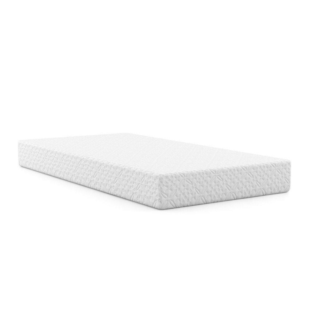 Caspia Contemporary White 8 inch Memory Foam Mattress by Furniture of America