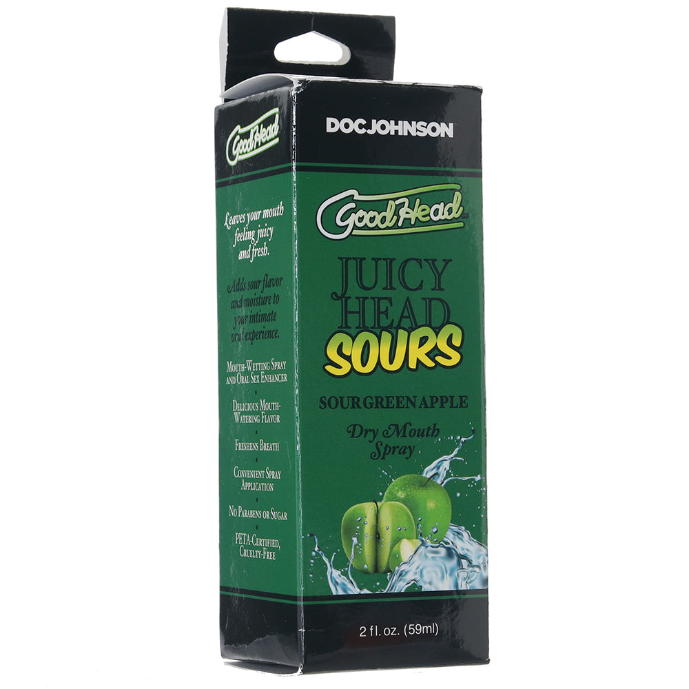 GoodHead Juicy Head Sours Mouth Spray 2oz/59ml in Apple