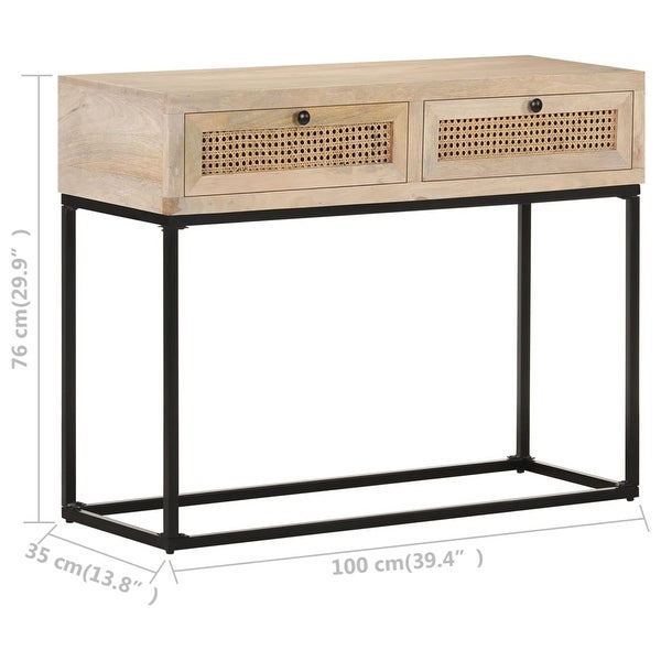 vidaXL Console Table 39.4