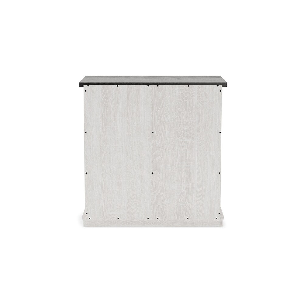Dorrinson Antique White Accent Cabinet   32\
