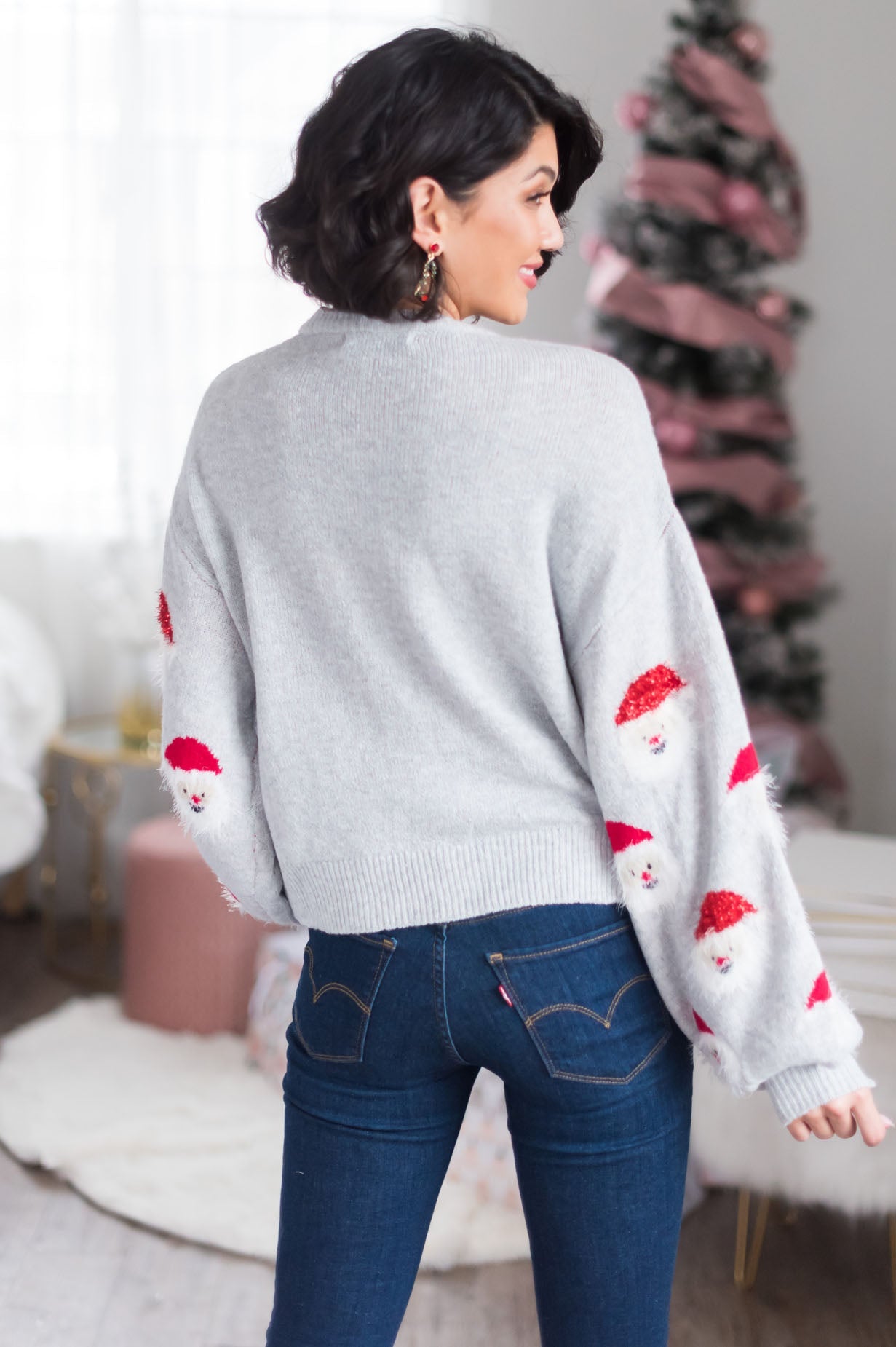 Santa's Little Helper Modest Sweater