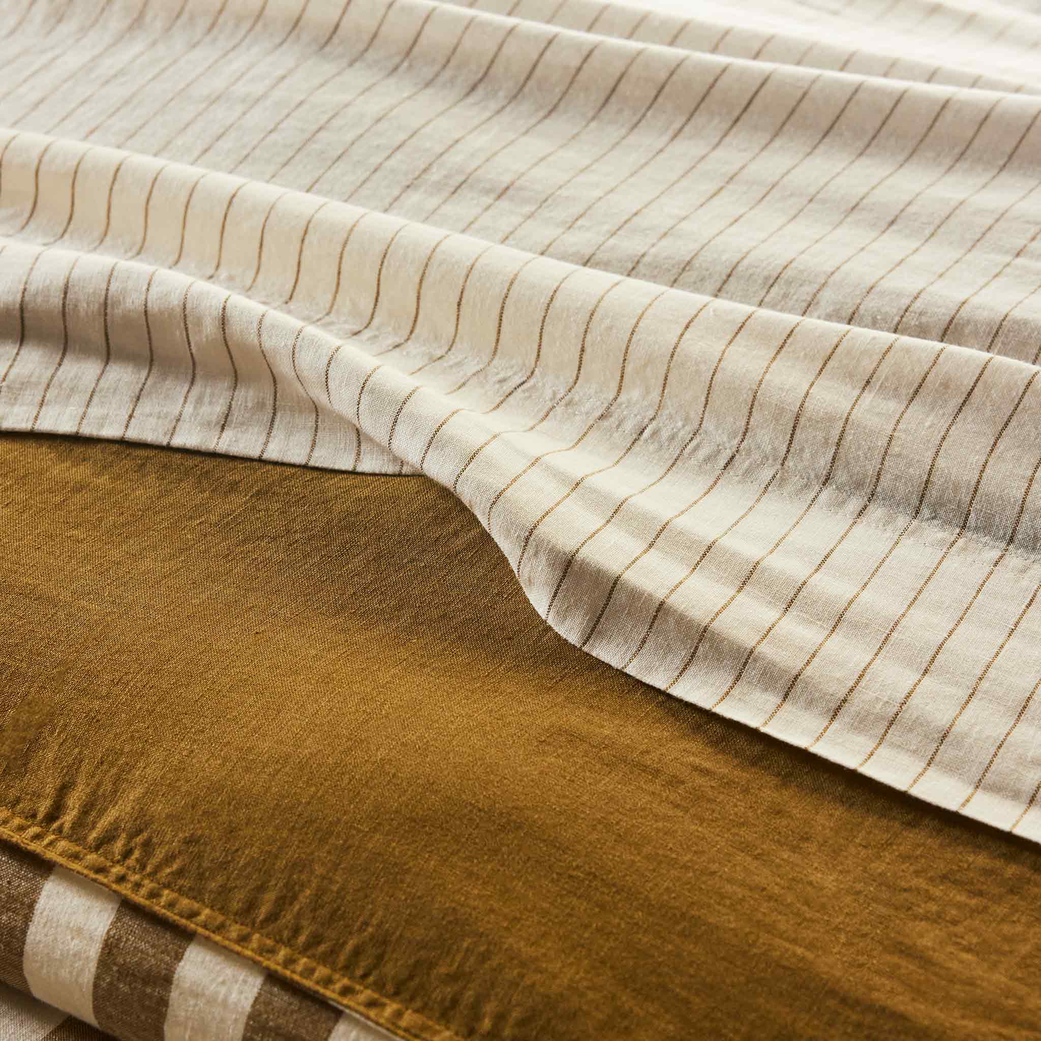 Washed Linen Core Sheet Set