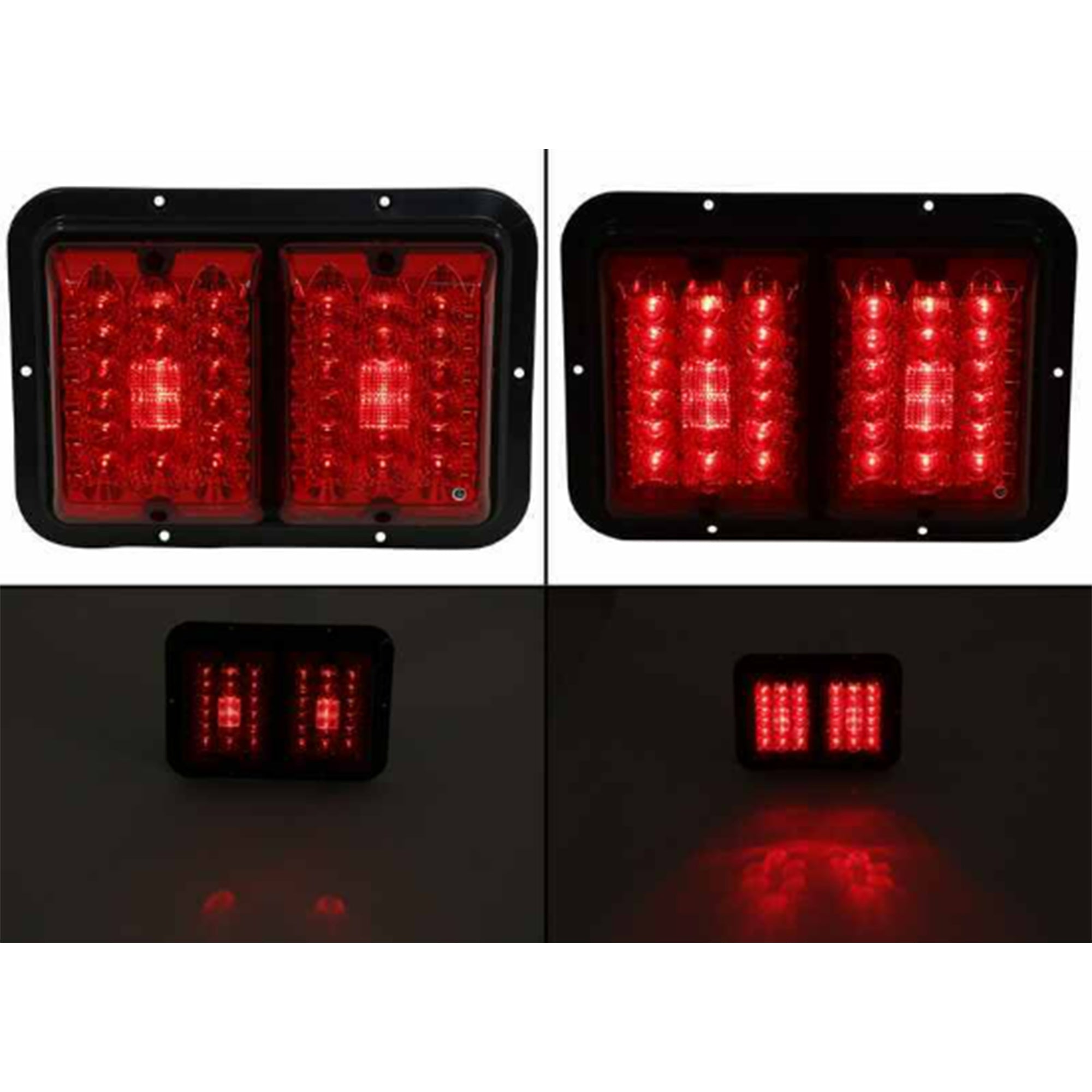 Bargman 47-84-610 LED Surface Taillight - Red