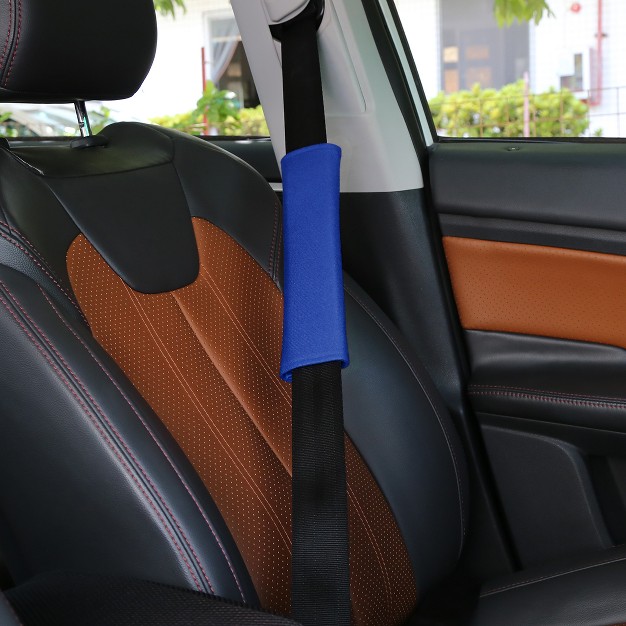 Unique Bargains Universal Shoulder Strap For Car Truck Polyester Sponge Seat Belt Covers