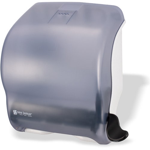 San Jamar T950TBL Classic Element Lever Roll Towel Dispenser， Artic Blue