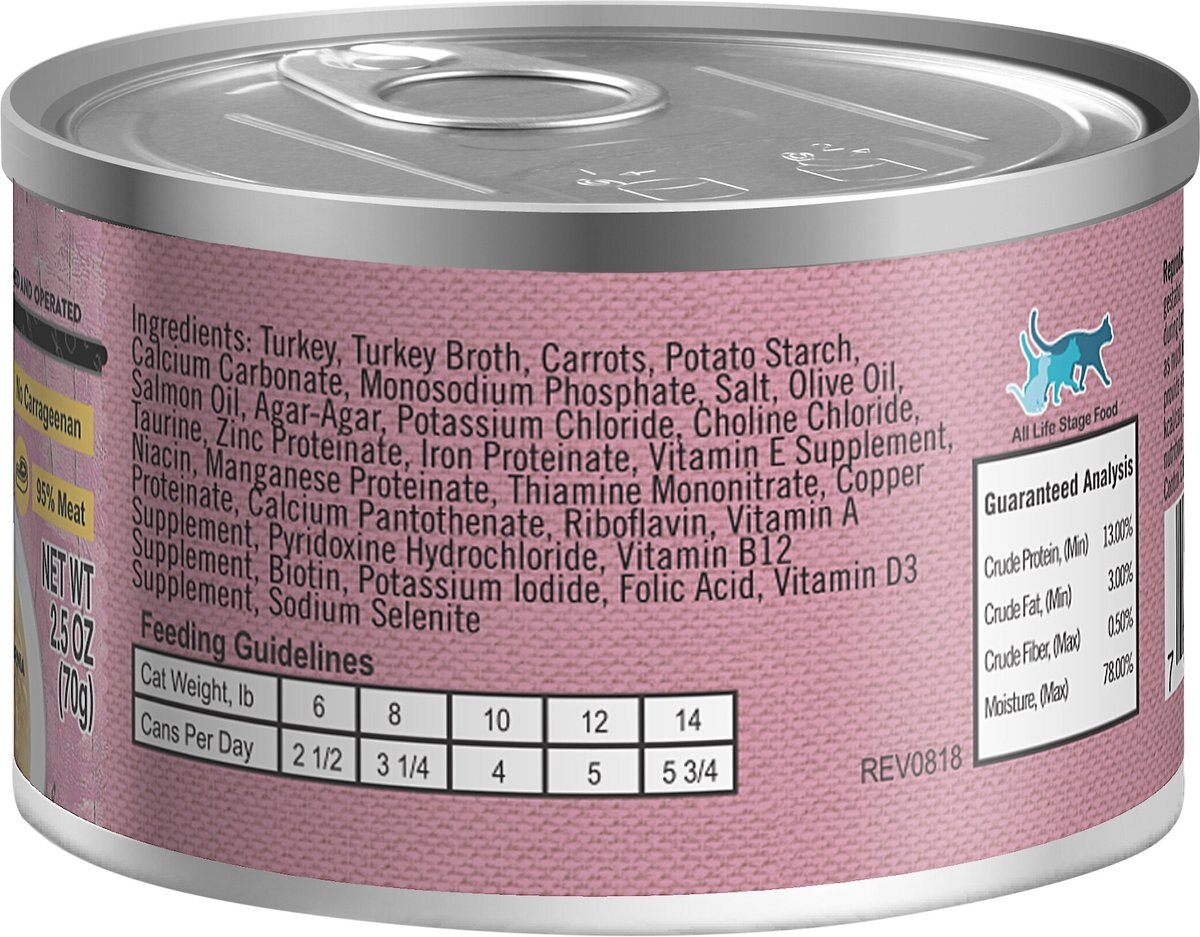 Lotus Just Juicy Turkey Stew Grain-Free Canned Cat Food