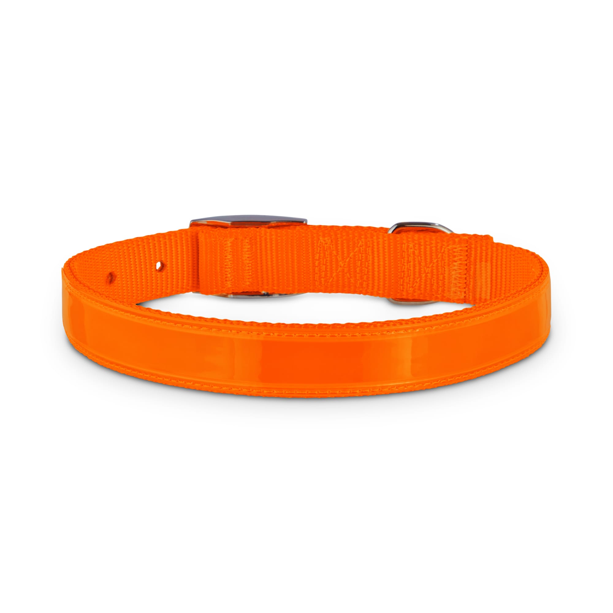 Good2Go Bright Orange Reflective Dog Collars， Medium