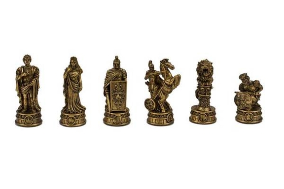 CHH 2127D Roman Gladiators 3D Chess Set