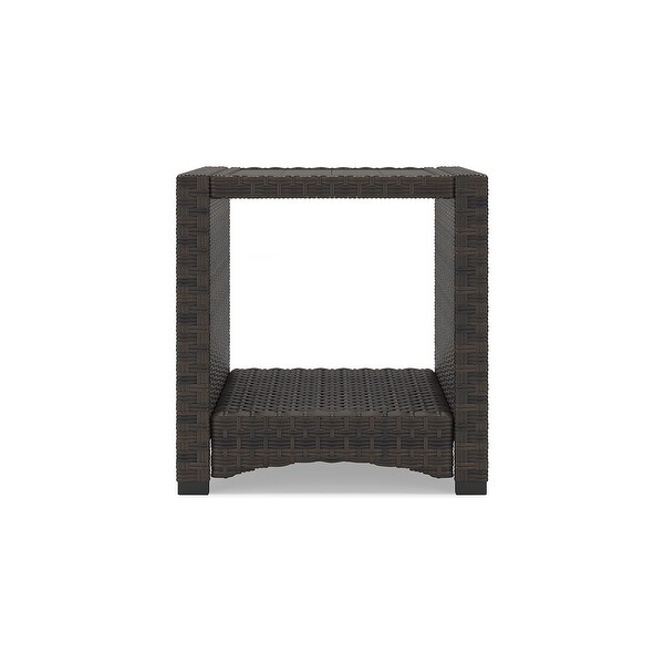 Signature Design by Ashley Windglow Brown Outdoor End Table