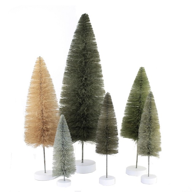 Christmas Gray Rainbow Trees Cody Foster Decorative Figurines