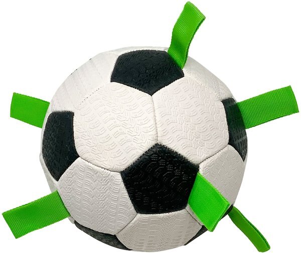 Hyper Pet Grab Tabs Soccer Ball Dog Toy