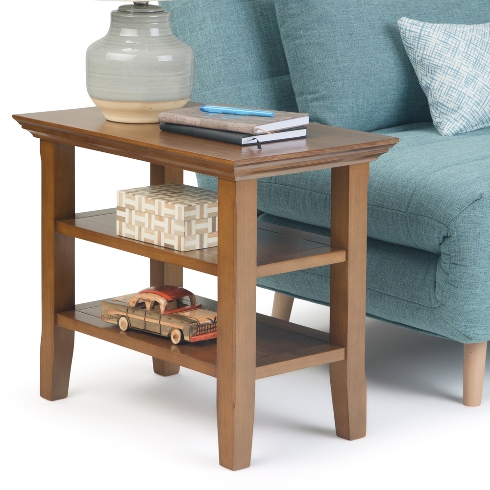 WYNDENHALL Normandy Wood Side Table   14 Inches wide