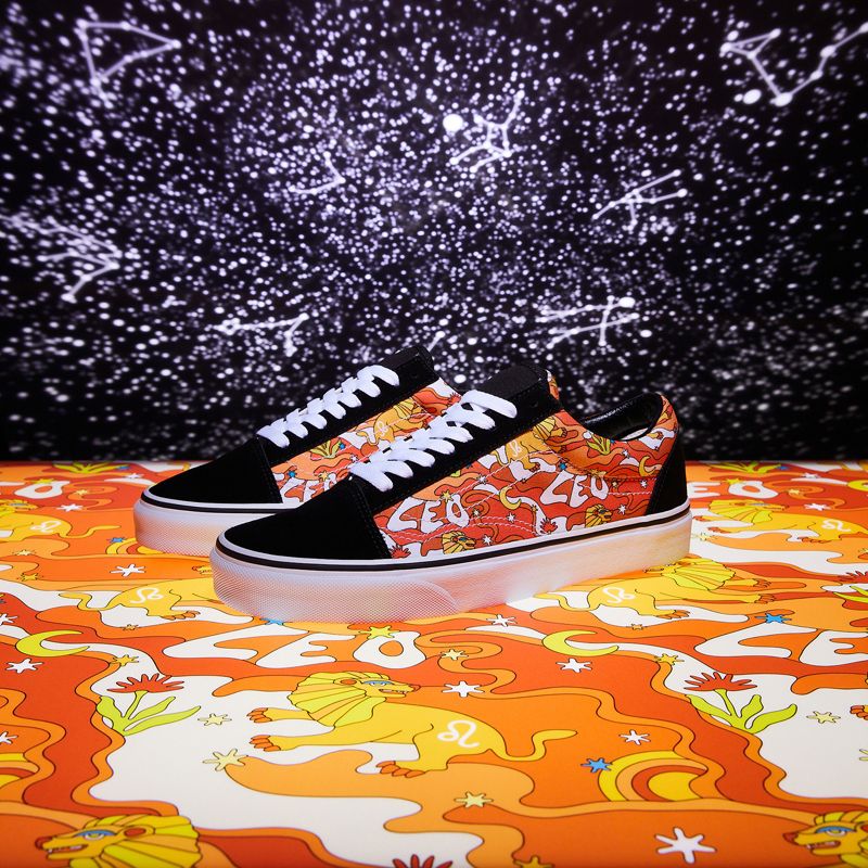 Customs Colorful Zodiac Leo Old Skool