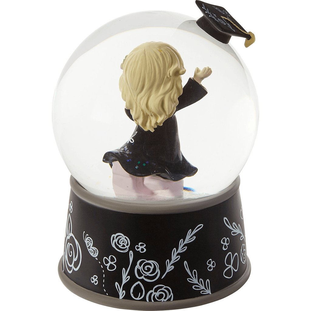 Precious Moments  Believe In Possibility Snow Globe