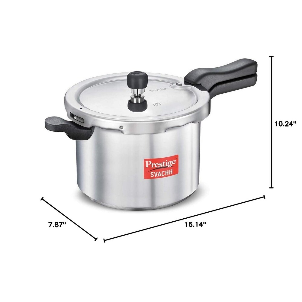 Aluminium Pressure Cooker  5 L Larger Pressure Cooker  Food Making Cooker