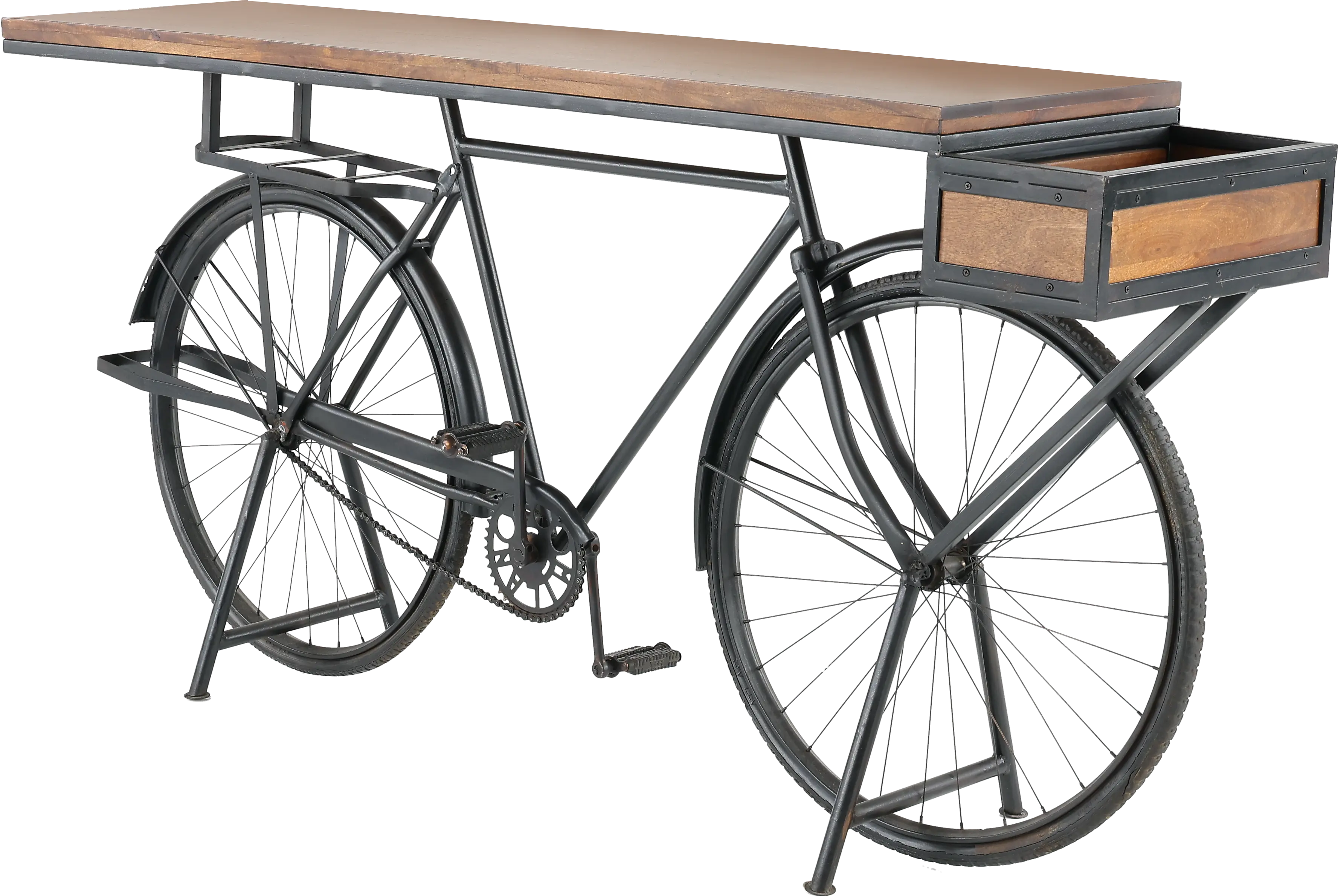 Bicycle Brown and Black Counter Height Dining Table