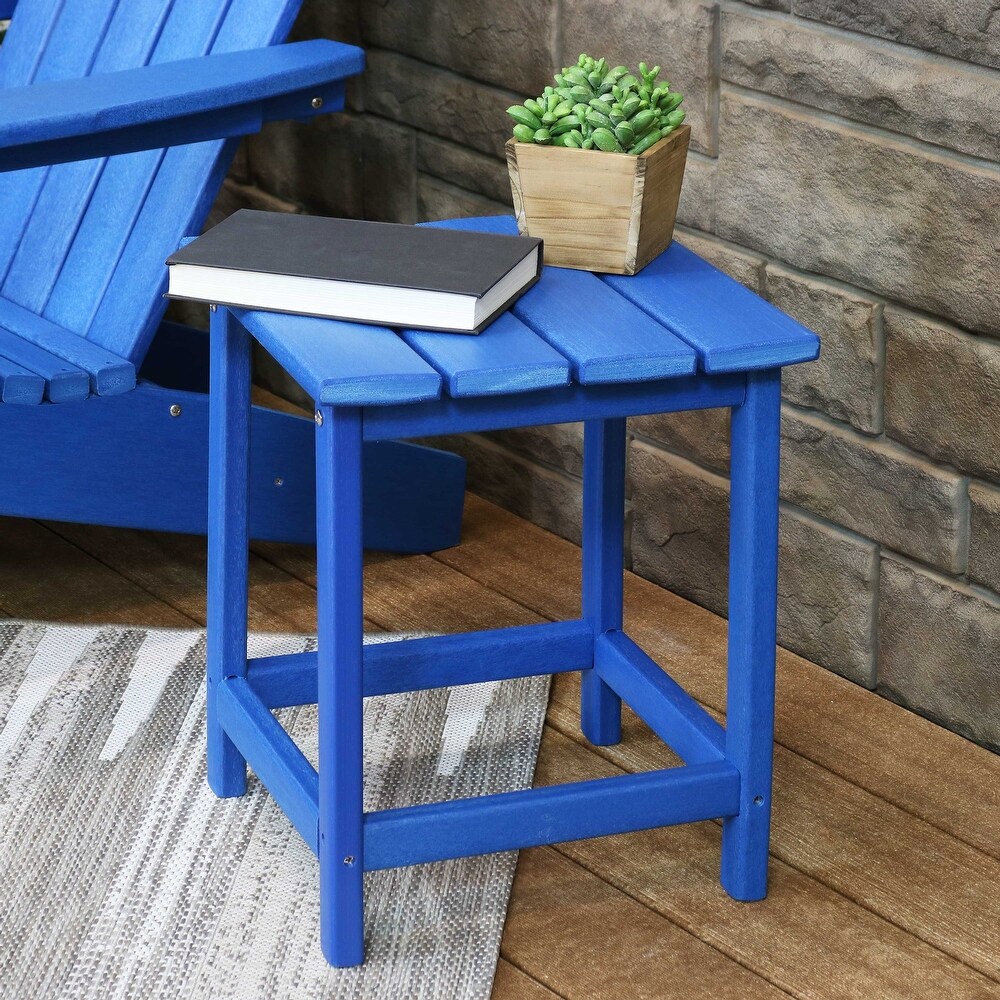 Sunnydaze  Weather Outdoor Side Table