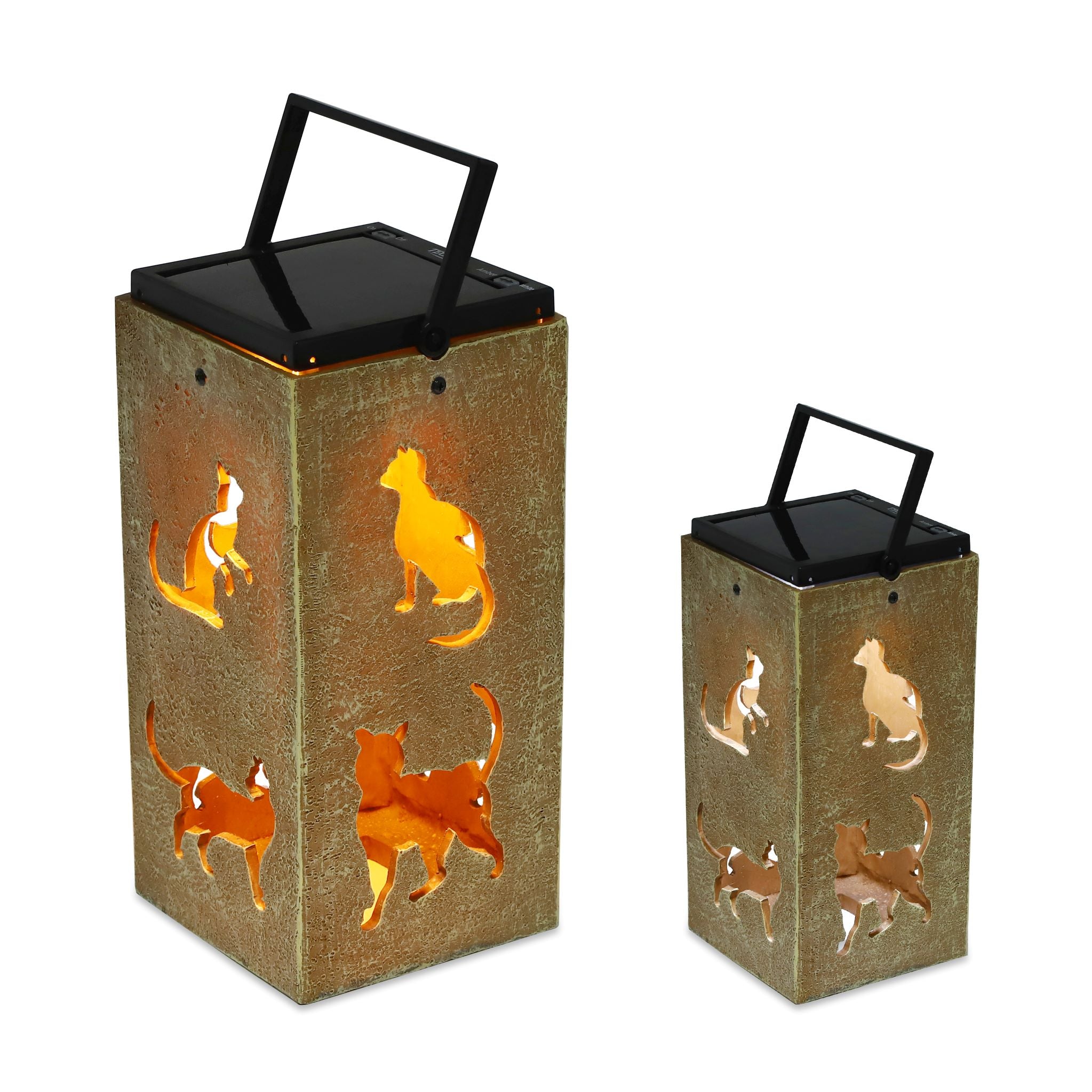 Solar Decorative Portable Lantern - Squirrel