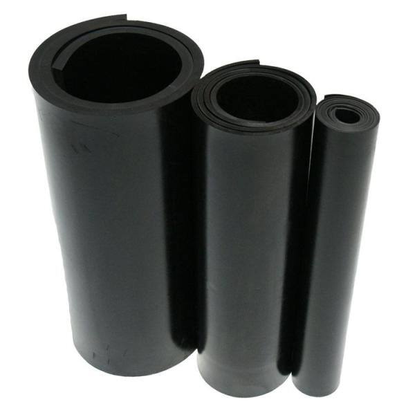 Rubber-Cal Neoprene 12 in. x 36 in. x 120 in. Commercial Grade - 70A Rubber Sheet 20-103-0500-36-120