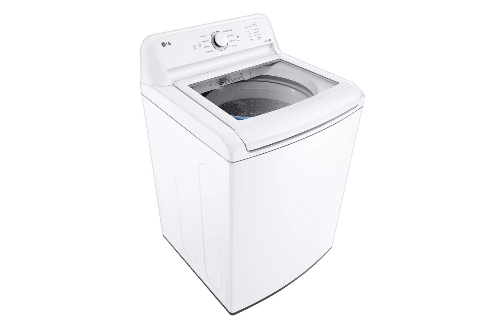 Lg WT6100CW 4.3 Cu. Ft. Ultra Large Capacity Top Load Washer With Turbodrum™ Technology