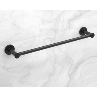 Glacier Bay Lucien 18 in. Towel Bar in Matte Black BTH-018-107