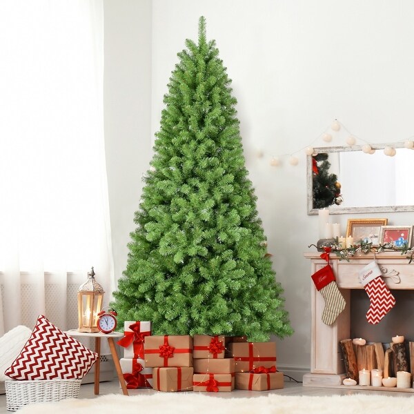 PVC Round Tip Green Christmas Tree (with Lights)