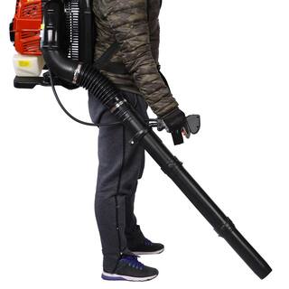 Kadehome 192 MPH 750 CFM 76cc 4 Stroke Gas Backpack Leaf Blower with Extension Tube GH-067