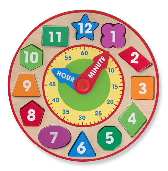 Melissa & Doug: Shape Sorting Clock