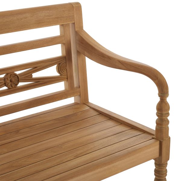 Anika Indoor/Outdoor Teak Bench