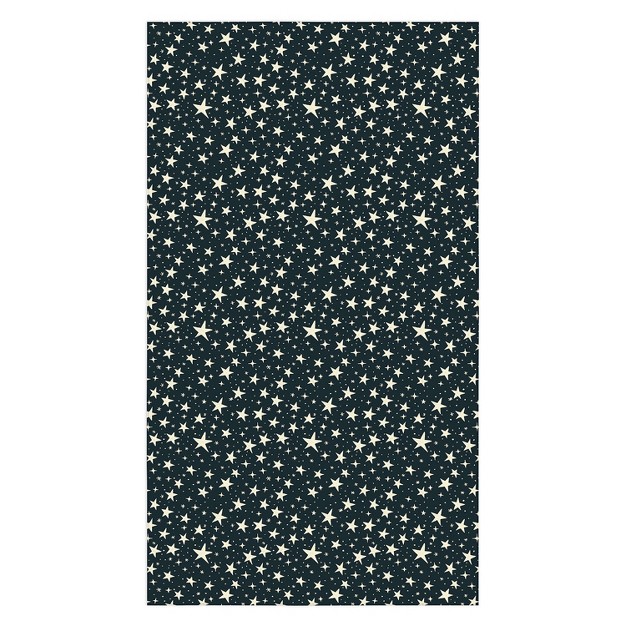 Avenie Black And White Stars Tablecloth Deny Designs