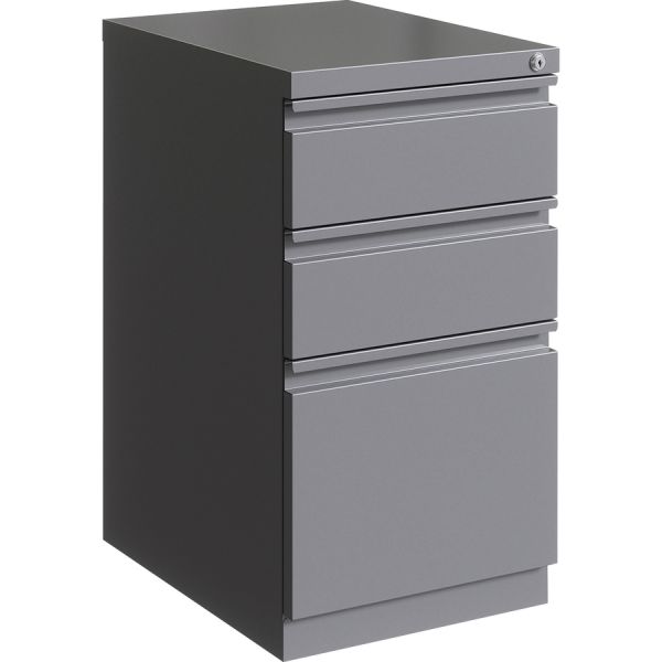 Lorell 3-drawer Box/Box/File Mobile Pedestal File