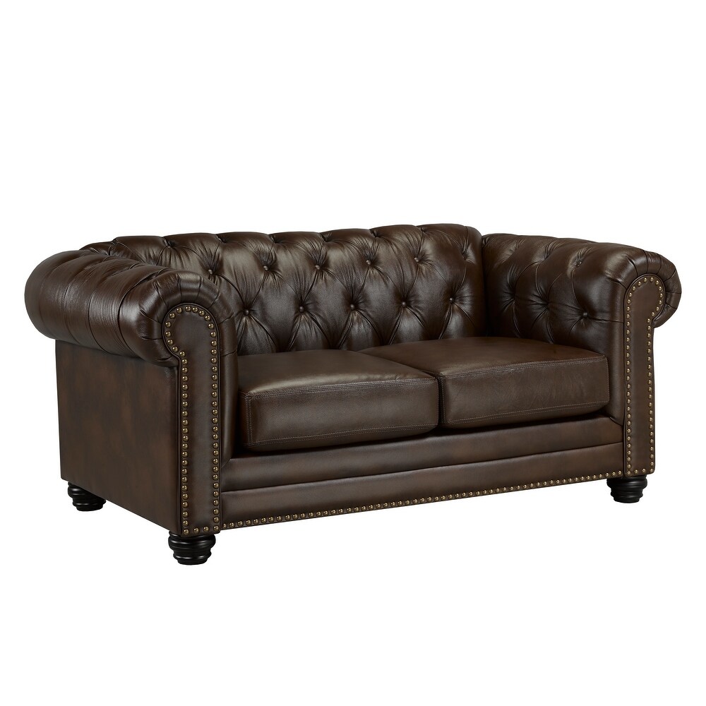 Maryport Top Grain Leather Sofa/Loveseat/Armchair