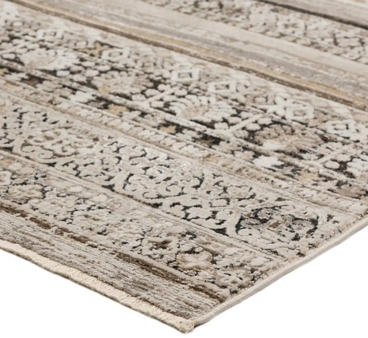 Antalya 8 x 10 Vintage Taupe Area Rug