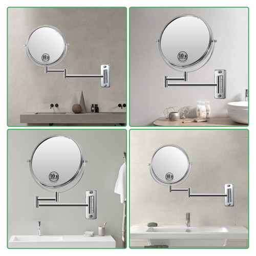 8 inch Wall Mounted Makeup Vanity Mirror  1X / 10X...