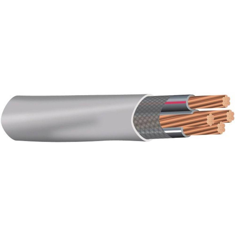 Southwire 500 ft. 3-3-3-5 Gray Standed CU SER Cable 27757403