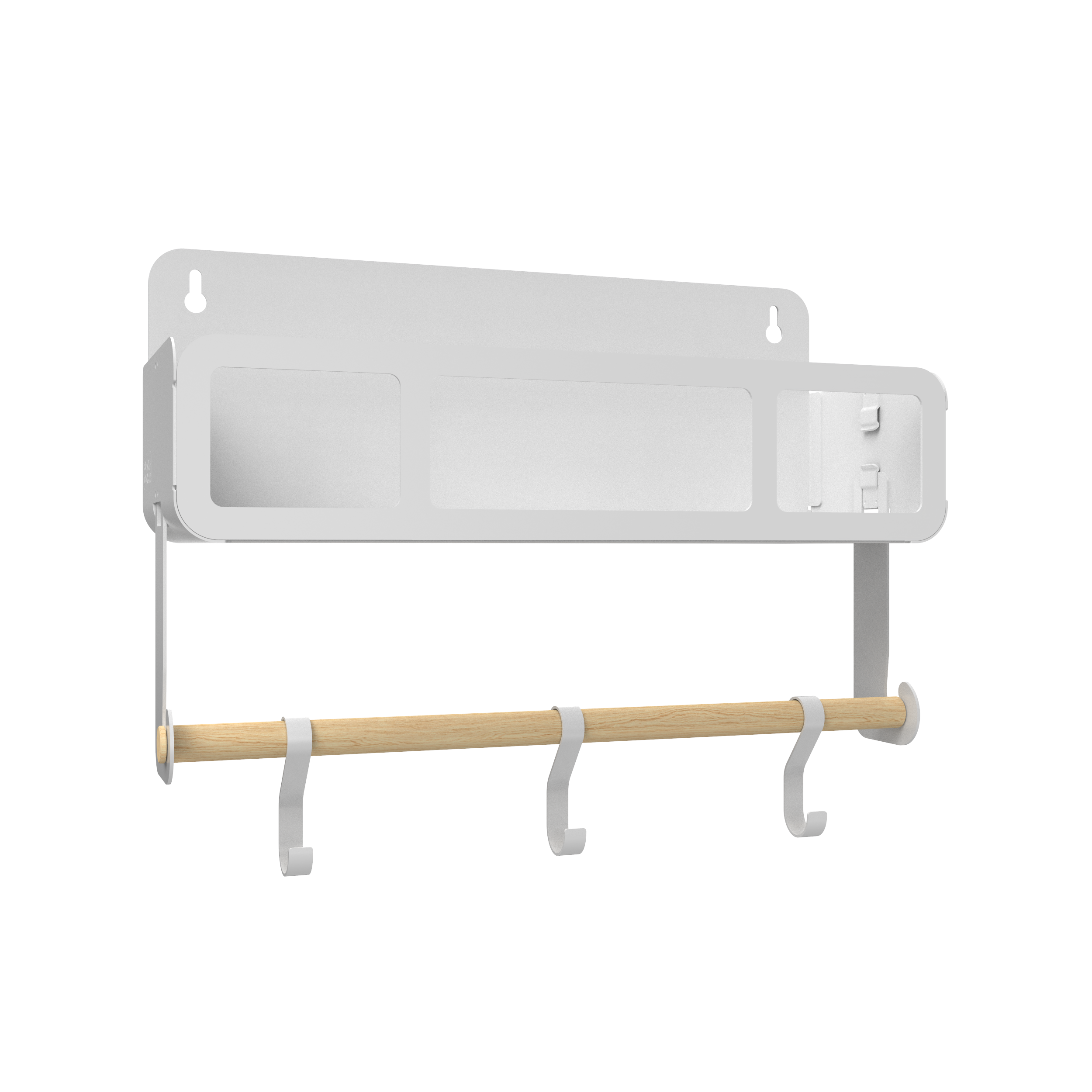 Hanging Rack System-Shelf W/Brackets