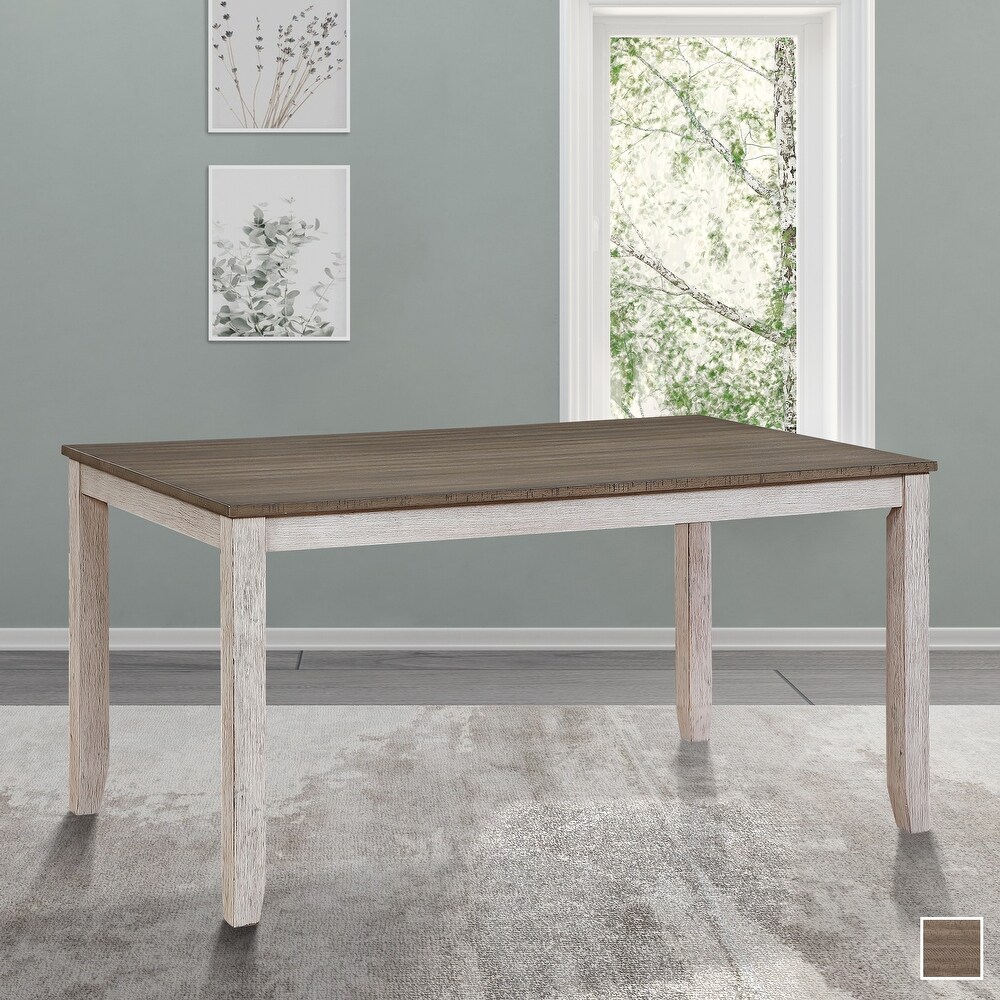 Samuel 2 tone Rectangular Dining Table