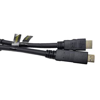 Micro Connectors Inc 50 ft. High-Speed 4K HDMI 1.4 CL3 In-Wall Rated Active Cable H2-50MAMA-AC