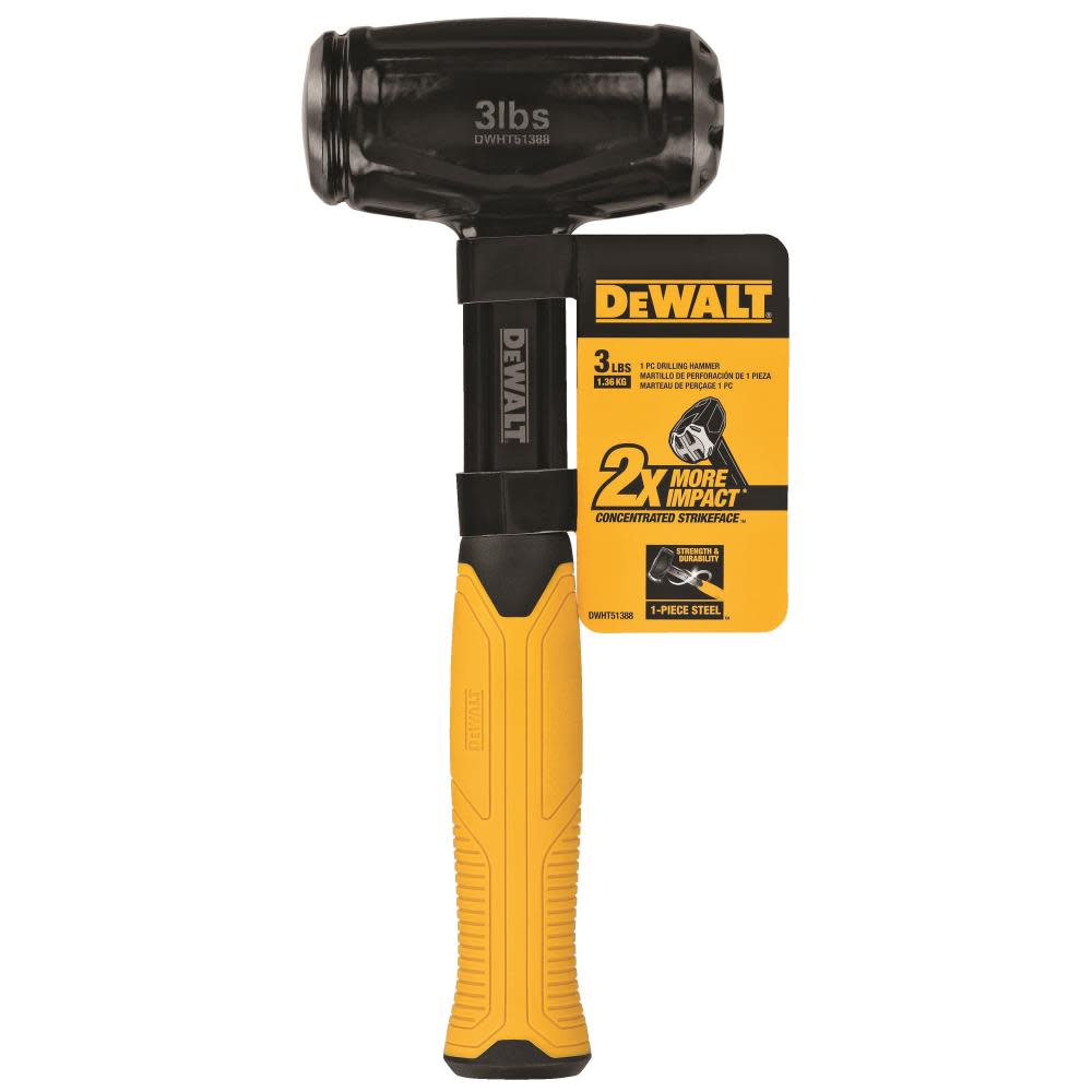 3 lbs 1 piece Drilling Hammer ;