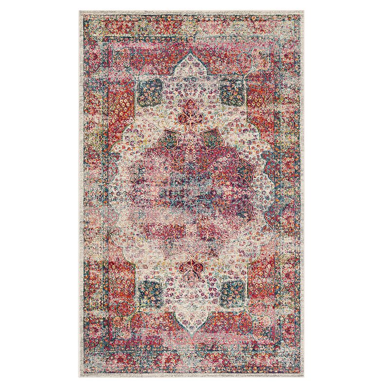 Safavieh Curtis Distressed Medallion Rug