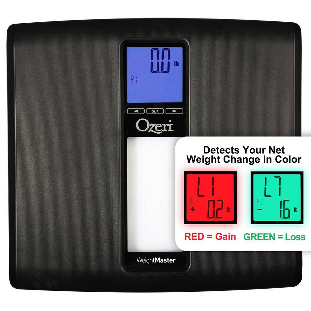 Ozeri WeightMaster II 440 lbs. Digital Bath Scale with BMI and Weight Change Detection ZB20