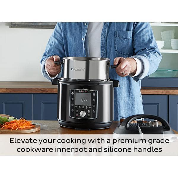 Instant Pot 113-0044-01 8 qt. Matte Black Duo Pro Electric Pressure Cook