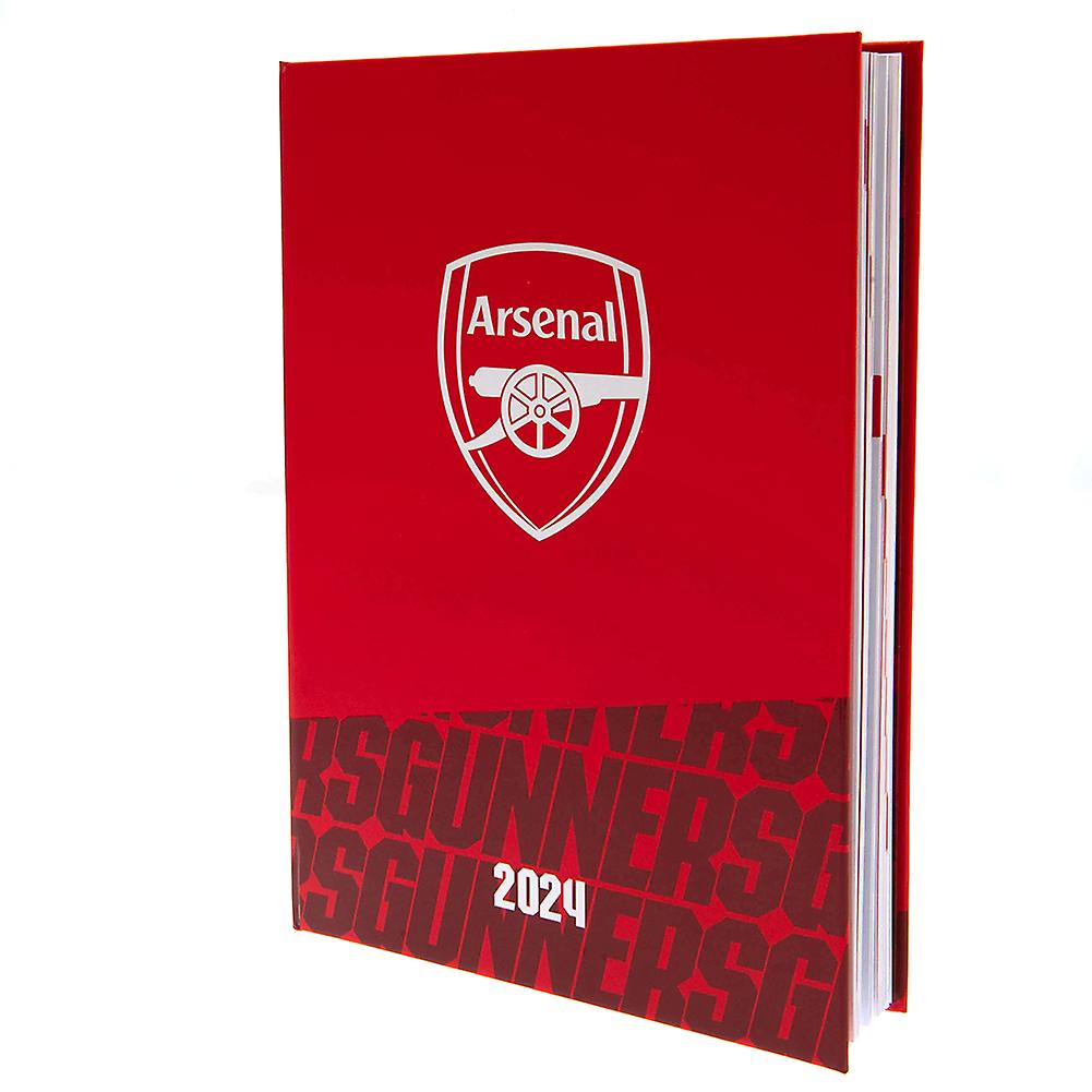 Arsenal FC 2024 Crest A5 Diary