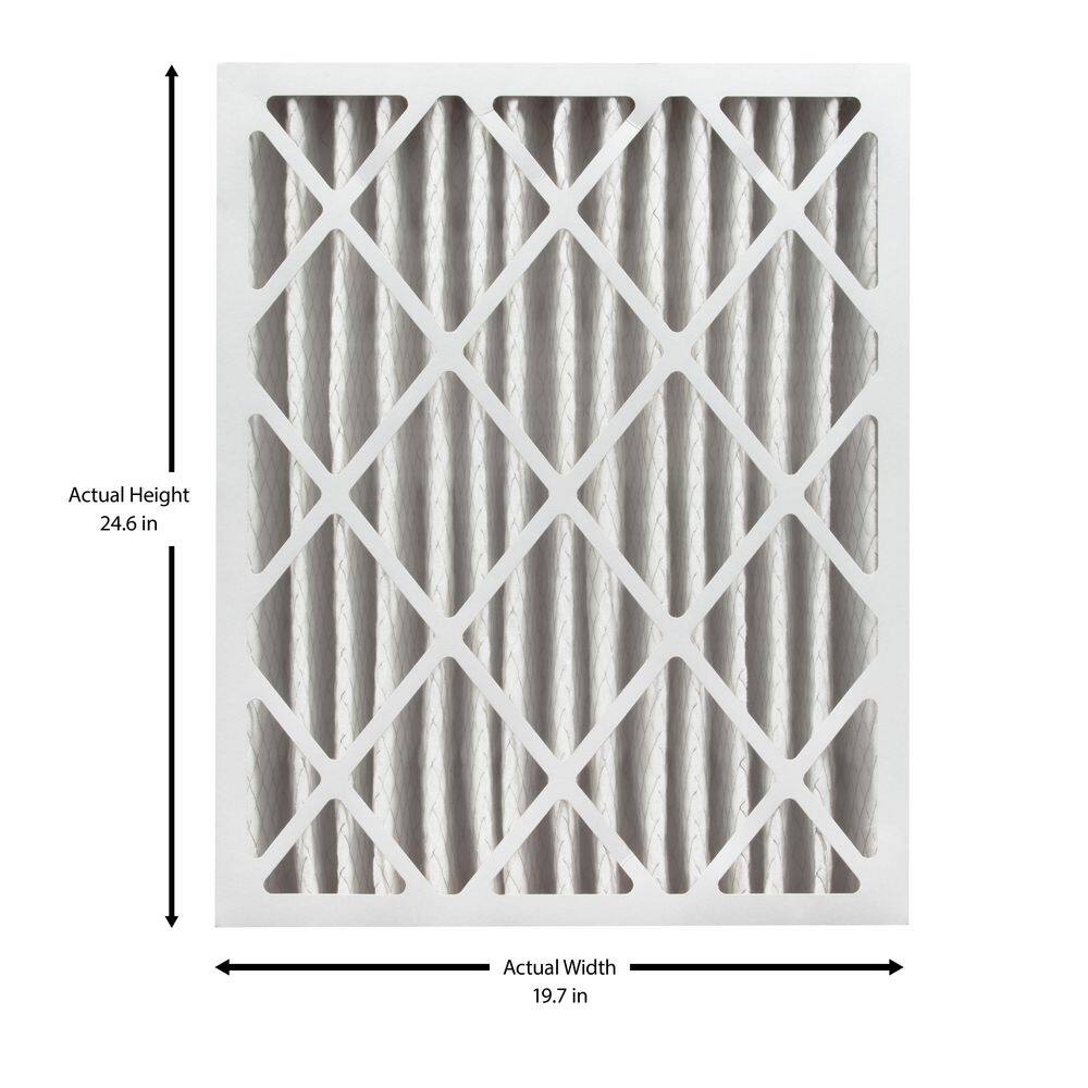 HDX 20 in. x 25 in. x 4 in. Honeywell Replacement Pleated Air Filter FPR 9 HDX-HW2025-13-3