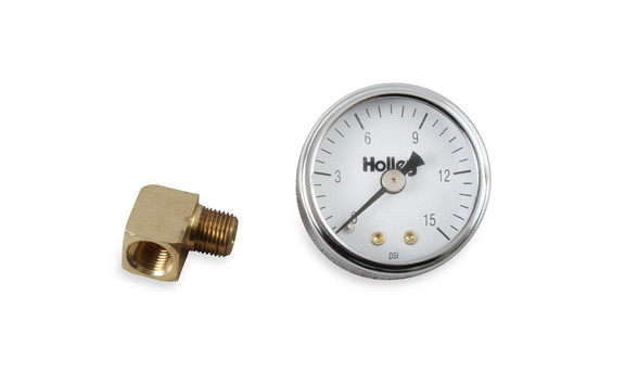 Holley Performance 26 500 26 500 Fuel Prssure Gaug...