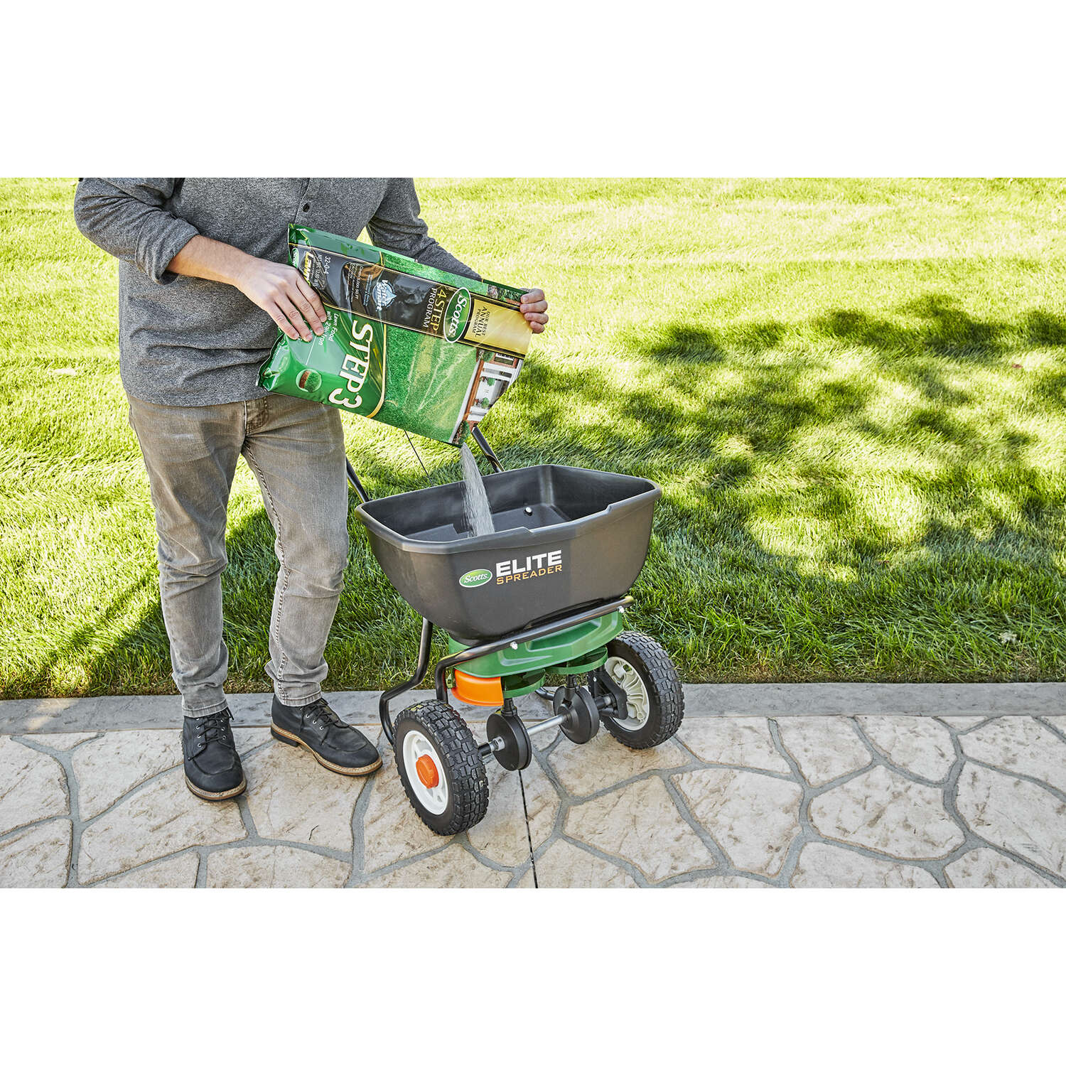 Scotts Step 3 Annual Program Lawn Fertilizer For All Grasses 5000 sq ft